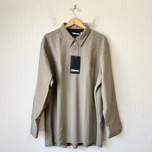 BLAUER Polo Shirt Tan Tactical ArmorSkin Base Long Sleeve BDU NWT